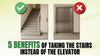 5 Benefits of Taking the Stairs Instead of the Elevator