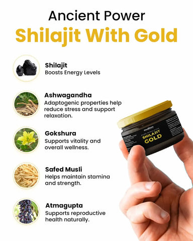 Shilajit with Gold Drawer Image 5