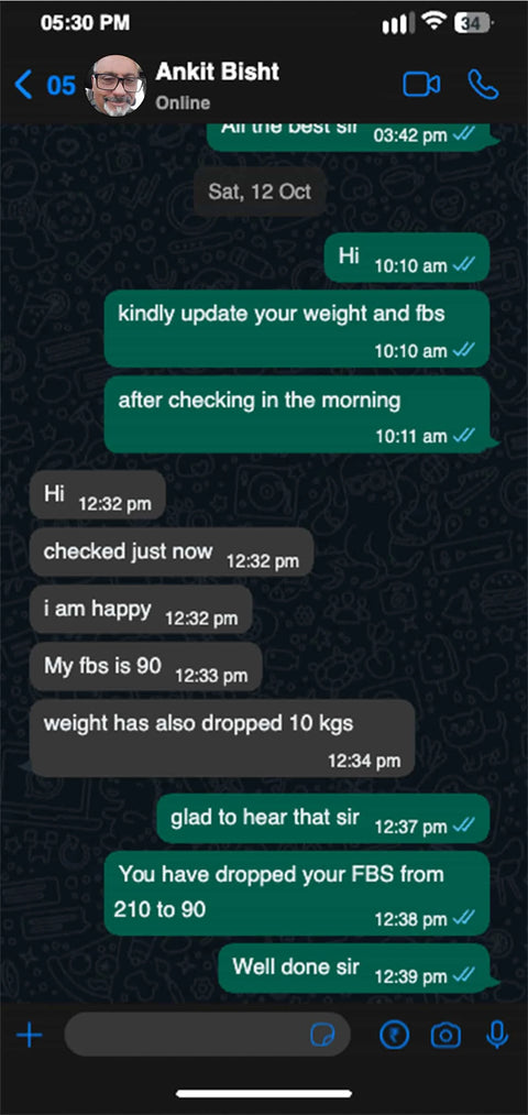 Customer result