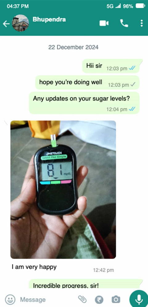 Customer result