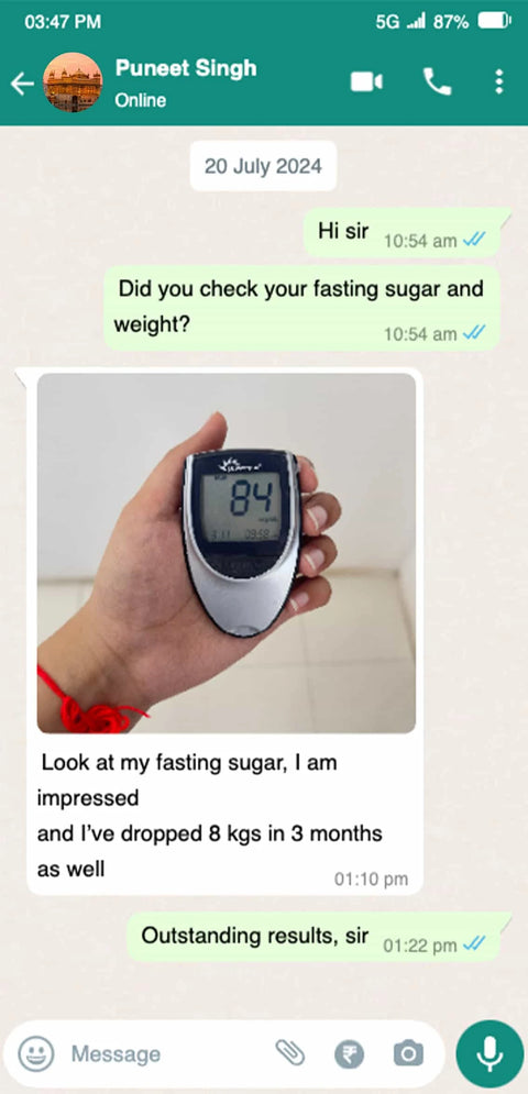 Customer result